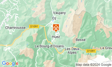 Mappa Alpe d'Huez Appartamento 128756