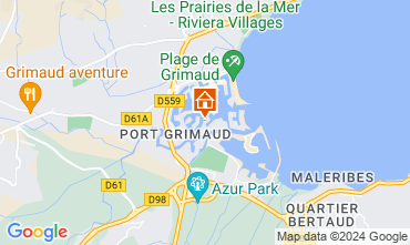 Mappa Port Grimaud Casa 9087