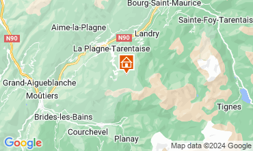 Mappa La Plagne Monolocale 2155