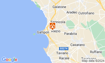 Mappa Gallipoli Appartamento 128664