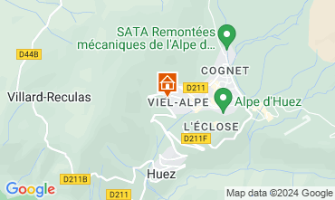 Mappa Alpe d'Huez Chalet 108