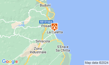 Mappa La Caletta Appartamento 18017