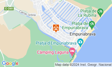 Mappa Empuriabrava Casa 128111