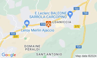 Mappa Ajaccio Appartamento 75785