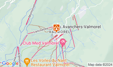 Mappa Valmorel Appartamento 55921