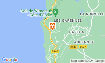 Mappa Wimereux Casa 63226