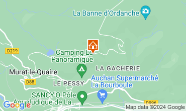 Mappa La Bourboule Appartamento 128230