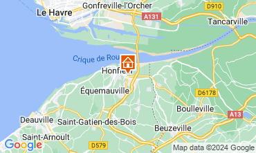 Mappa Honfleur Agriturismo 123113