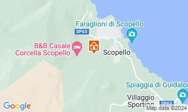 Mappa Scopello Appartamento 125919