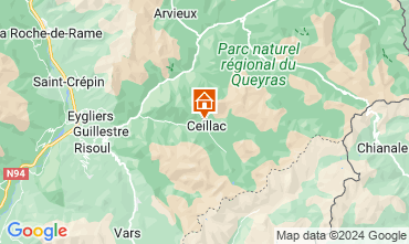 Mappa Ceillac en Queyras Appartamento 560