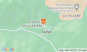 Mappa Ceillac en Queyras Appartamento 560