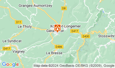 Mappa Grardmer Chalet 116040