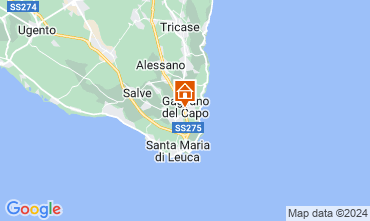 Mappa Santa Maria di Leuca Appartamento 105016