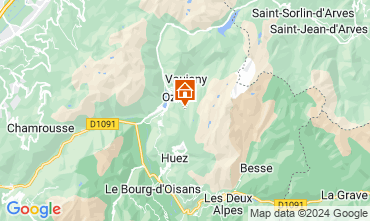 Mappa Oz en Oisans Appartamento 91485