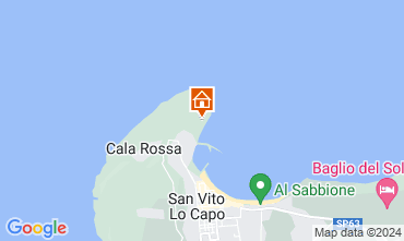 Mappa San Vito lo Capo Villa  112450