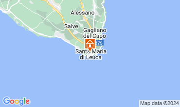 Mappa Santa Maria di Leuca Appartamento 30063