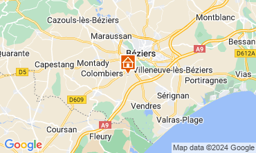 Mappa Beziers Agriturismo 123030