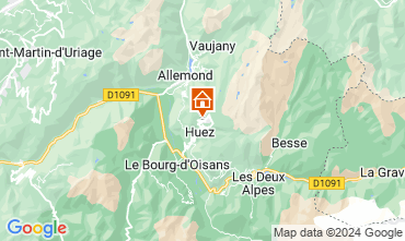 Mappa Alpe d'Huez Appartamento 82325