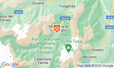 Mappa Madonna di Campiglio Appartamento 126869