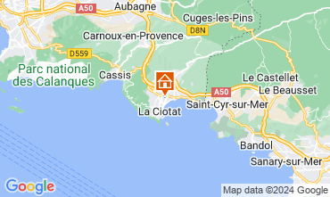 Mappa La Ciotat Casa 125794