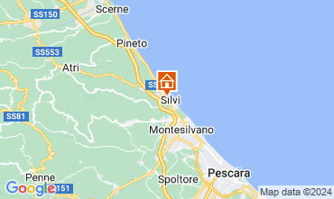 Mappa Silvi Marina Appartamento 81417