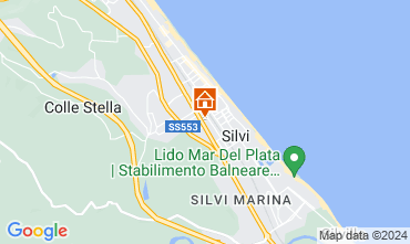 Mappa Silvi Marina Appartamento 81417