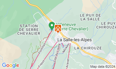 Mappa Serre Chevalier Appartamento 101317