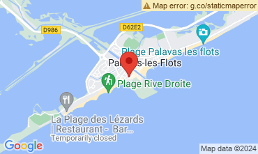 Mappa Palavas-les-Flots Appartamento 117998