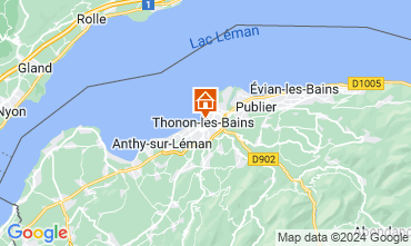 Mappa Thonon Les Bains Appartamento 115715