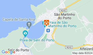Mappa So Martinho do Porto Appartamento 17185