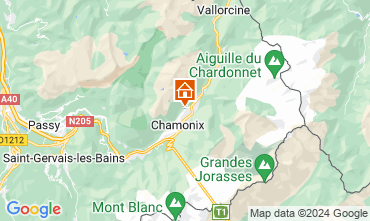 Mappa Chamonix Mont-Blanc (Monte Bianco) Chalet 88059