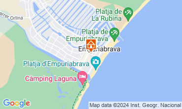 Mappa Empuriabrava Appartamento 128342