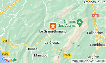 Mappa Le Grand Bornand Monolocale 42969