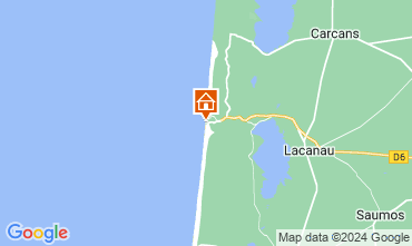 Mappa Lacanau Chalet 6693