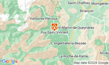Mappa Puy Saint Vincent Appartamento 92347