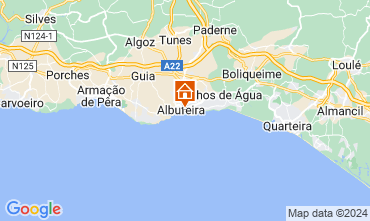 Mappa Albufeira Appartamento 127574