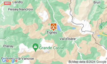 Mappa Tignes Appartamento 67695