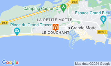 Mappa La Grande Motte Appartamento 126658