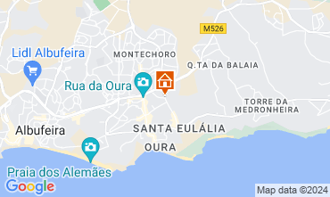 Mappa Albufeira Appartamento 111569