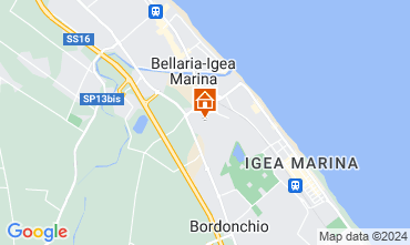 Mappa Bellaria Igea Marina Appartamento 77314