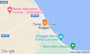 Mappa Torre Specchia - Melendugno Villa  79005