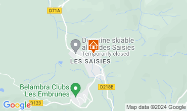Mappa Les Saisies Monolocale 2714
