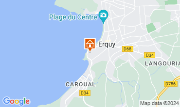 Mappa Erquy Casa 107191