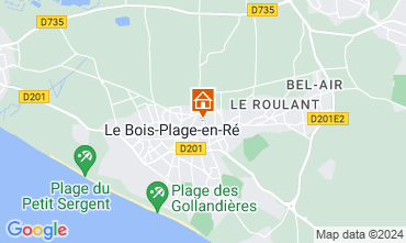 Mappa Le Bois-Plage-en-R Casa 6979