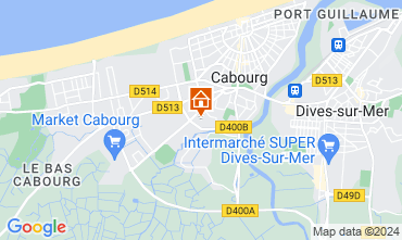 Mappa Cabourg Appartamento 113080