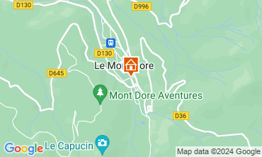 Mappa Le Mont Dore Appartamento 77814