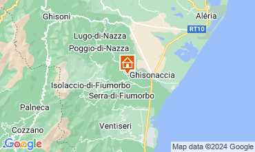 Mappa Ghisonaccia Casa 128451
