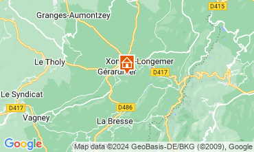 Mappa Grardmer Chalet 129116