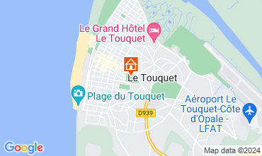 Mappa Le Touquet Appartamento 66471