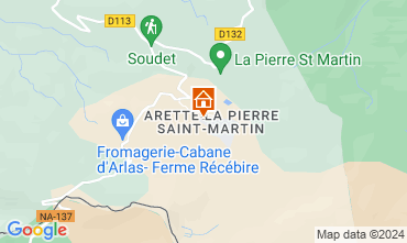 Mappa Arette La Pierre Saint Martin Appartamento 66531